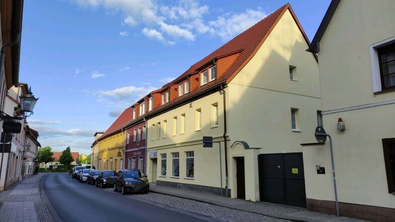 Wohnung zur Miete 219 € 1 Zimmer 30,3 m² Dachgeschoss, Geschoss 2/2 frei ab sofort Altstädter Straße 5 Bad Düben Bad 04849
