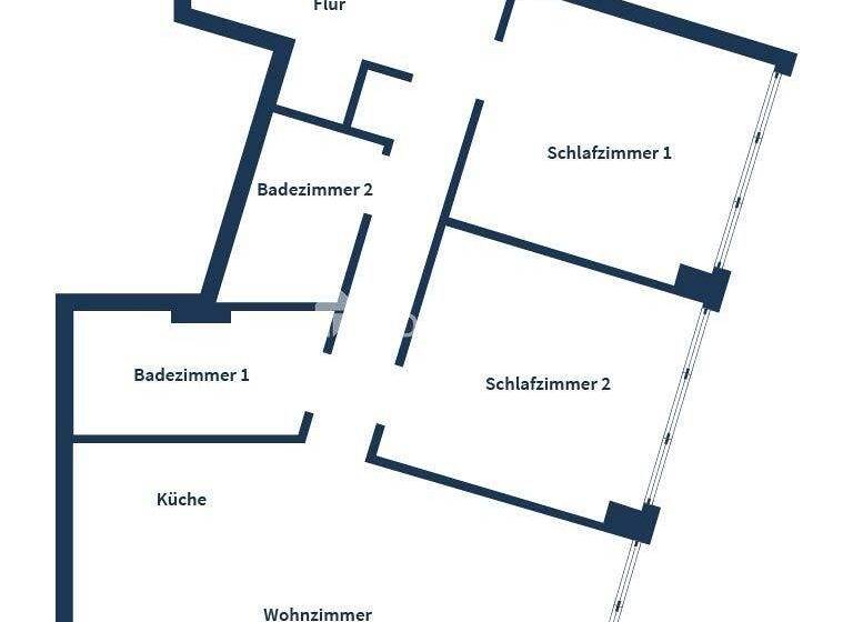 Wohnung zum Kauf - Erstbezug 967.000 € 3 Zimmer 91 m² 10. Geschoss Wiesbaden 65189