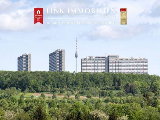 Wohnung zum Kauf 240.000 € 3,5 Zimmer 80,4 m² 16. Geschoss Asemwald Plieningen 70599