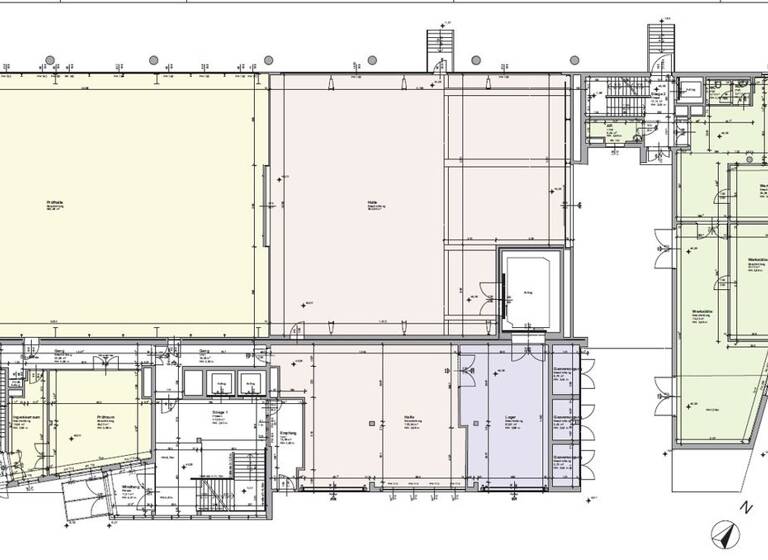 Lagerhalle zur Miete 8,50 € 1.500 m² Lagerfläche teilbar ab 350 m² Franz Grill Straße 1 Wien 1030