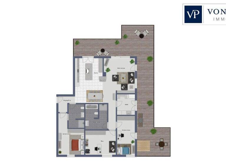 Penthouse zum Kauf 750.000 € 4 Zimmer 166,2 m² 4. Geschoss Andershof Stralsund / Andershof 18439