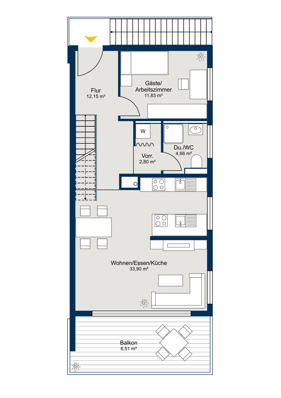 Maisonette zum Kauf 1.152.000 € 4,5 Zimmer 127,8 m²<br/>Wohnfläche EG<br/>Geschoss Untermenzing-Allach München / Allach 80999