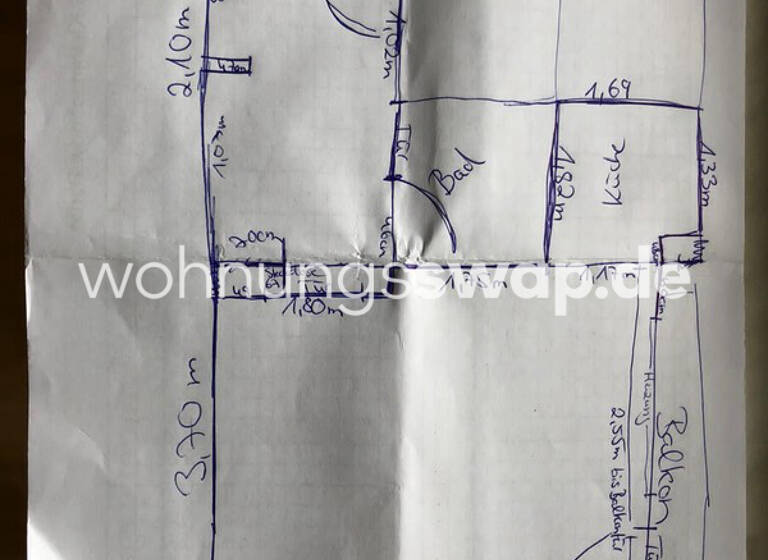 Studio zur Miete Tauschwohnung 400 € 1 Zimmer 33 m² 1. Geschoss Lankwitz Berlin-12247 12247