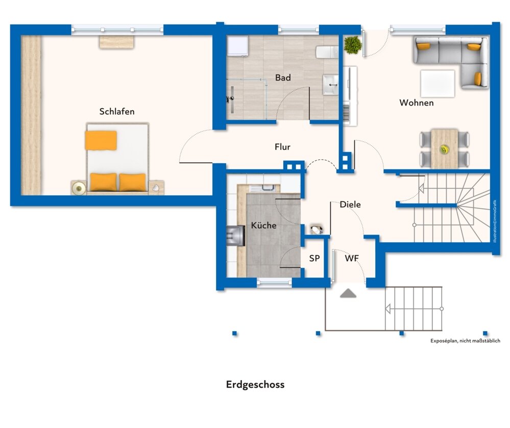 Einfamilienhaus zum Kauf 349.000 € 4 Zimmer 108,4 m²<br/>Wohnfläche 1.031 m²<br/>Grundstück Winsen - Kernstadt Winsen 21423