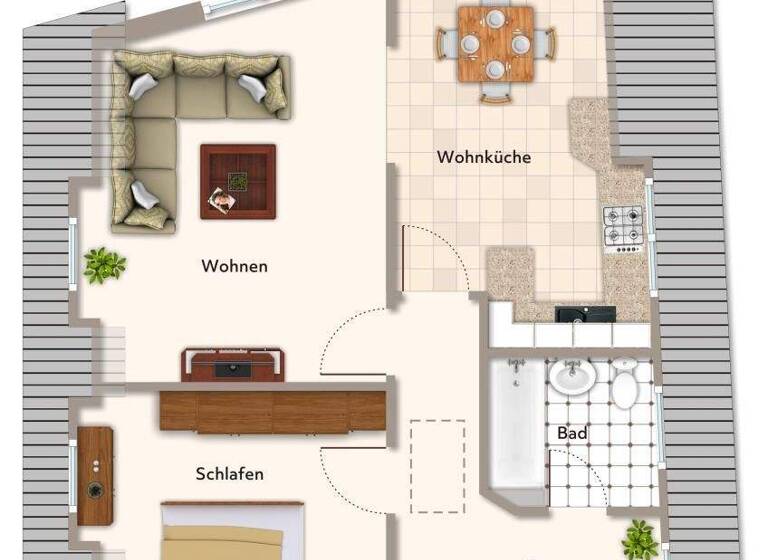 Wohnung zum Kauf 140.000 € 2,5 Zimmer 60 m² Welzheim 73642