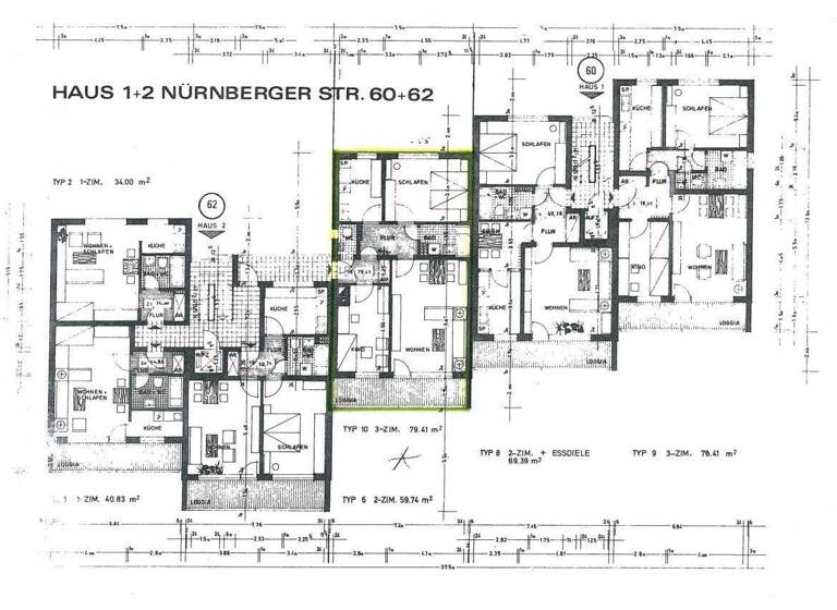 Wohnung zum Kauf 229.000 € 3 Zimmer 79 m² Nürnberger Straße 62 Lauf 91207
