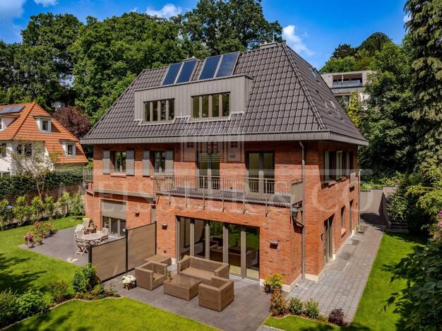 Doppelhaushälfte zum Kauf 2.190.000 € 7 Zimmer 179 m² 379 m² Grundstück Blankenese Hamburg 22587