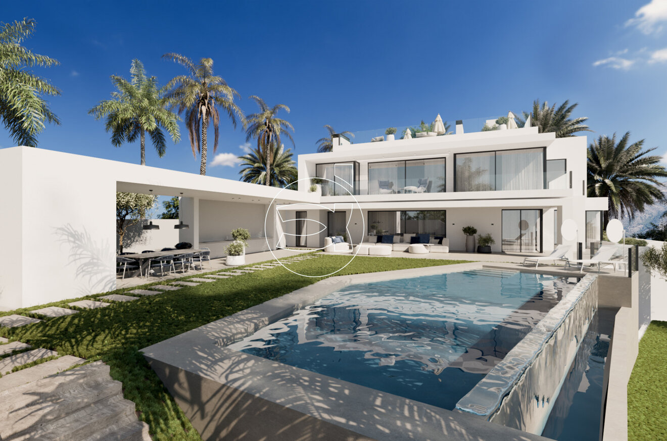 Villa zum Kauf 7.800.000 € 7 Zimmer 708 m²<br/>Wohnfläche 1.177 m²<br/>Grundstück Marbella Golden Mile 29600