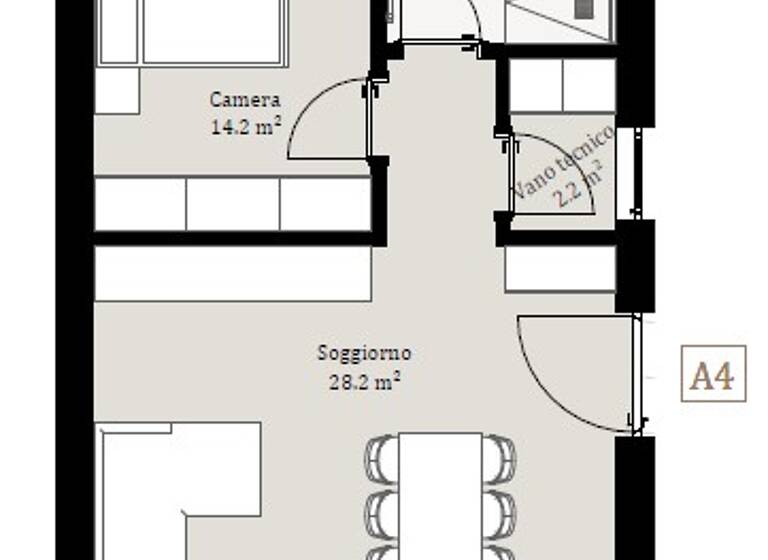 Wohnung zum Kauf - Erstbezug 295.000 € 2 Zimmer 71 m² Affi