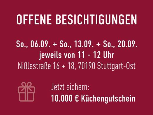 Wohnung zum Kauf - Erstbezug provisionsfrei 329.400 € 2 Zimmer 39 m² Ost Ost 70190