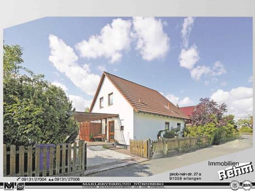 Einfamilienhaus zum Kauf 495.000 € 4,5 Zimmer 120 m² 232 m² Grundstück Bruck Erlangen 91058