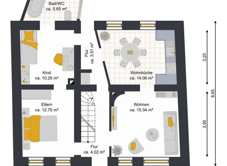 Mehrfamilienhaus zum Kauf 195.000 € 8 Zimmer 182 m² 343 m² Grundstück Ottweiler 66564