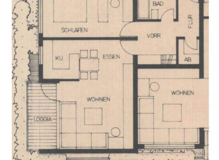Terrassenwohnung zum Kauf provisionsfrei 269.000 € 2 Zimmer 68,2 m² 1. Geschoss Oberesslingen Esslingen-Oberesslingen 73730