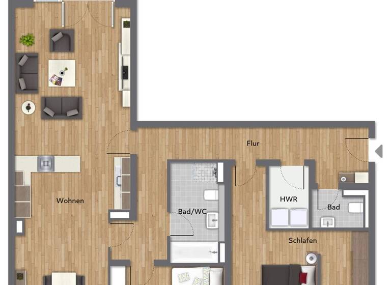 Wohnung zum Kauf 599.000 € 3 Zimmer 135 m²<br/>Wohnfläche EG<br/>Geschoss ab sofort<br/>Verfügbarkeit Stadeln Fürth 90765