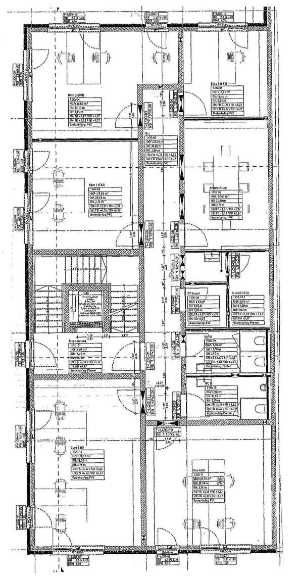 Bürofläche zur Miete 2.629 € 7 Zimmer 239 m²<br/>Bürofläche Oberhinkofen Obertraubling 93083