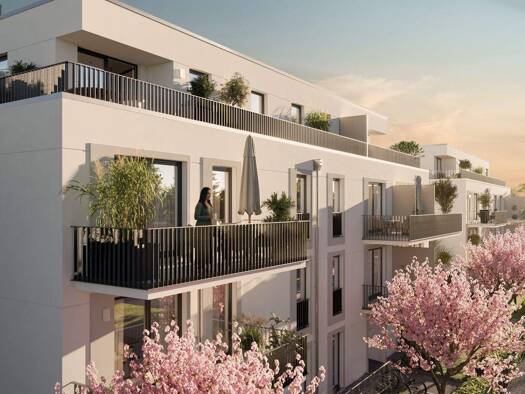 Terrassenwohnung zum Kauf - Neubau provisionsfrei 609.000 € 2,5 Zimmer 60,9 m² EG frei ab sofort Landsberger Str. 465/Bodenstedtstr. Pasing-Obermenzing München 81241