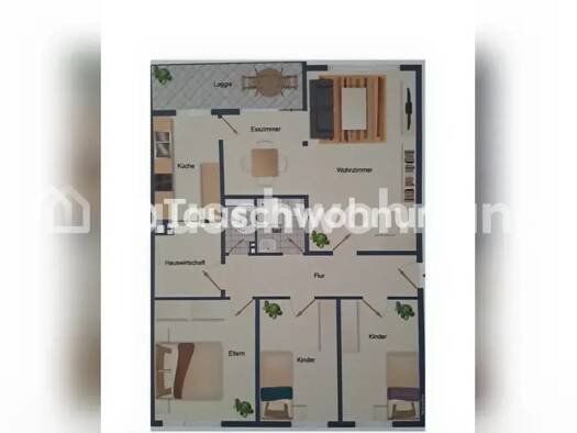 Wohnung zur Miete Tauschwohnung 1.250 € 4 Zimmer 95 m² Schlatt Bad Krozingen 79189