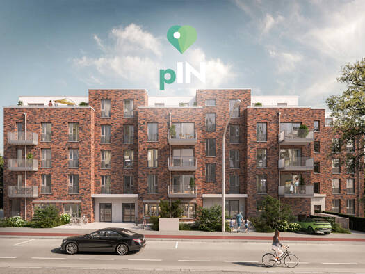 Wohnung zum Kauf - Neubau provisionsfrei 520.000 € 3 Zimmer 99,9 m² 2. Geschoss Bahnhofstraße 37 Pinneberg 25421