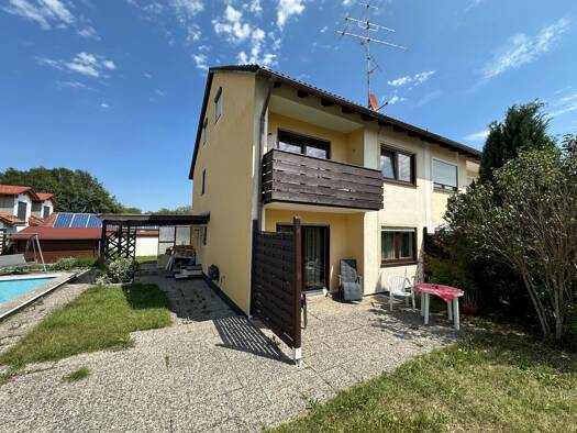 Doppelhaushälfte zum Kauf 575.000 € 6 Zimmer 145 m² 542 m² Grundstück Edling Edling 83533
