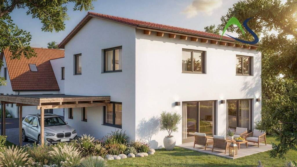 Doppelhaushälfte zum Kauf 1.090.000 € 6 Zimmer 172 m² 293 m² Grundstück Westenviertel Regensburg 93049