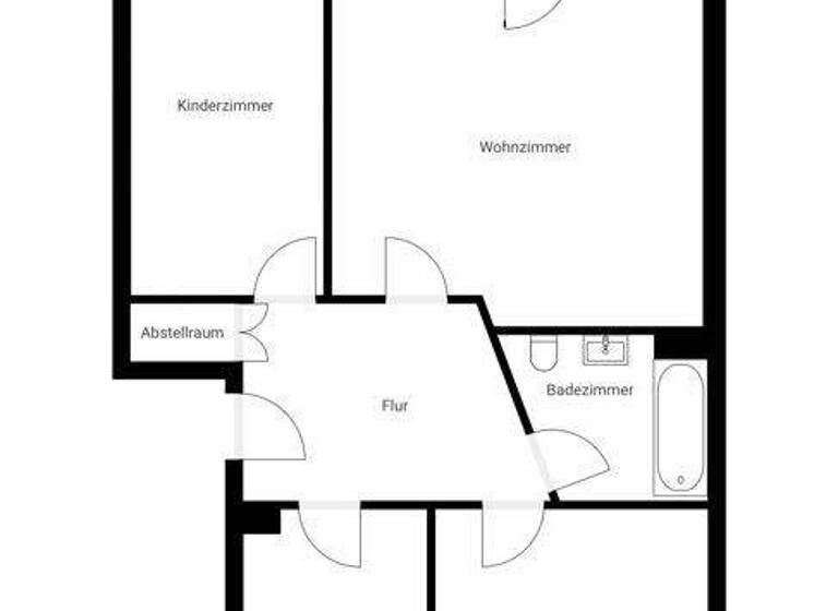 Wohnung zur Miete 856 € 3 Zimmer 77,8 m² 2. Geschoss frei ab 15.03.2026 Jaraczewskystraße 10 Löbervorstadt Erfurt 99096