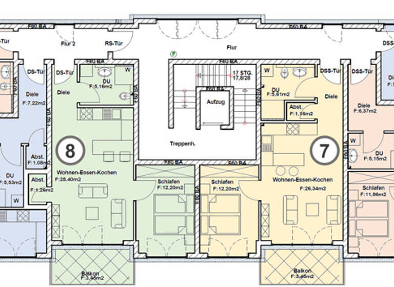 Wohnung zum Kauf 201.880 € 3 Zimmer 66,1 m²<br/>Wohnfläche 1.<br/>Geschoss Johannesweg 7 Nastätten 56355