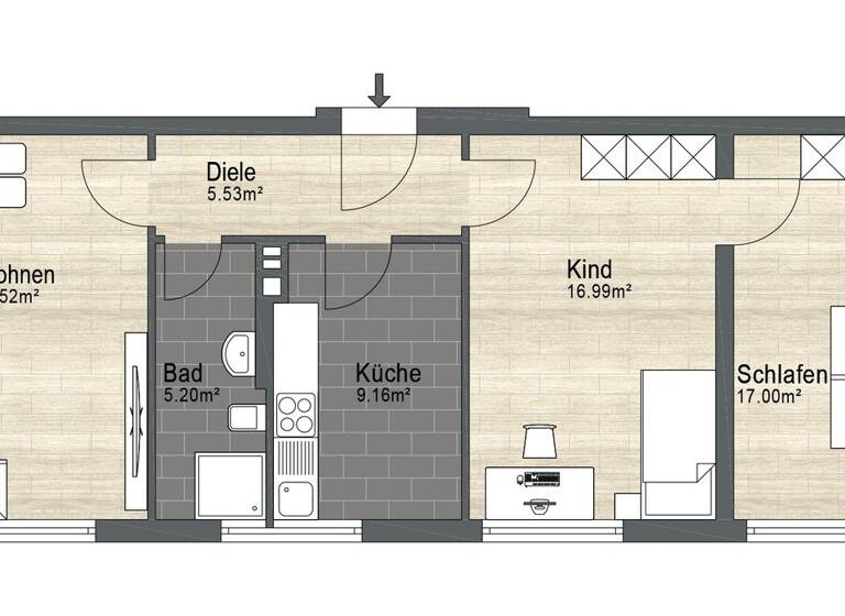 Wohnung zum Kauf 565.000 € 3 Zimmer 75 m² Einsteinstraße 12 Garching Garching bei München 85748
