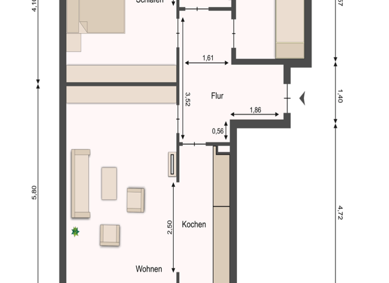 Wohnung zum Kauf 449.900 € 3 Zimmer 65 m²<br/>Wohnfläche 2.<br/>Geschoss Echarding München 81671