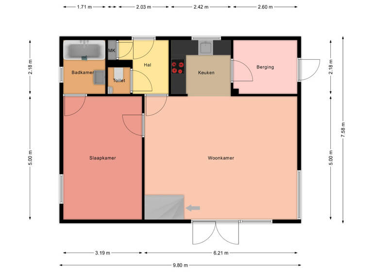 Haus zum Kauf 257.500 € 4 Zimmer 104 m² 395 m² Grundstück frei ab sofort Schutteheide 8 Heel 6097