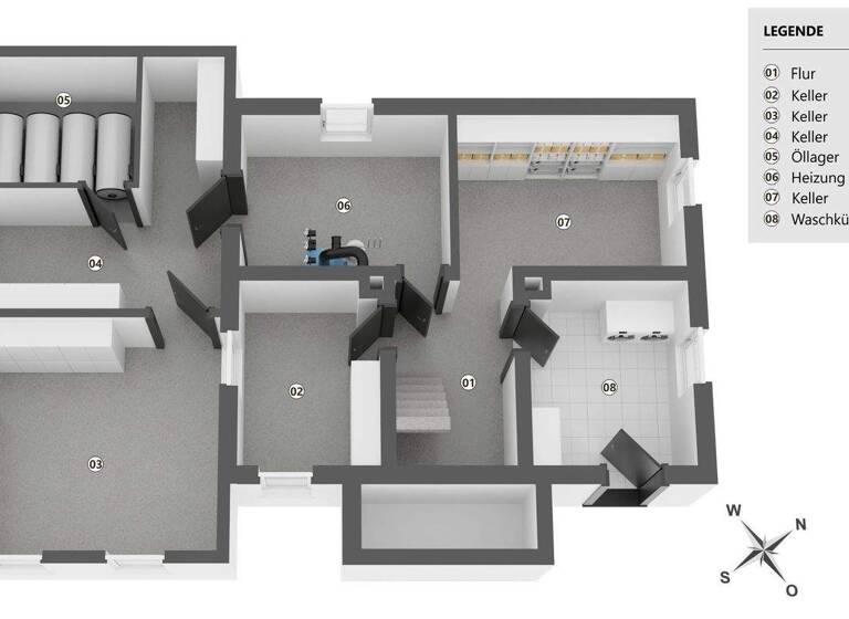 Mehrfamilienhaus zum Kauf 499.000 € 6 Zimmer 227,2 m² 620 m² Grundstück Lumda Grünberg 35305