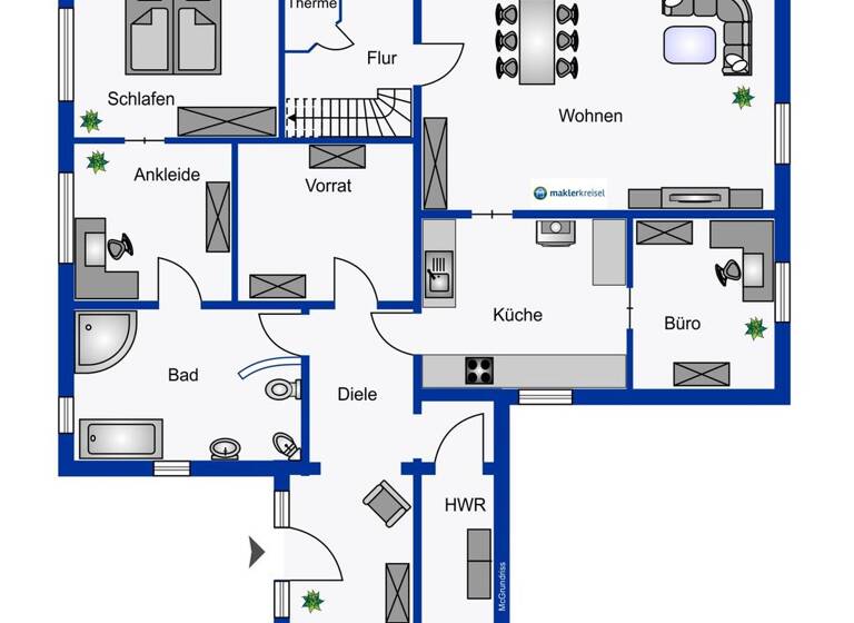 Einfamilienhaus zum Kauf 490.000 € 4 Zimmer 151 m² 2.413 m² Grundstück Neuschoo 26487