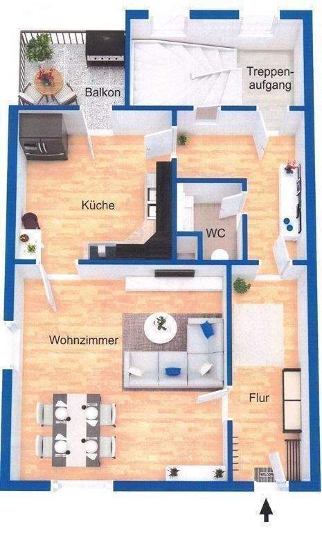 Immobilie in Schwanstetten - Top Preis - Top Lage - DHH mit schönem Garten und SP, für Eigennutzer & Anleger - Bild 1