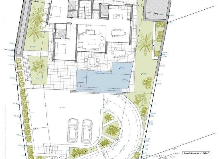 Villa zum Kauf provisionsfrei 2.100.000 € 5 Zimmer 335 m² 1.042 m² Grundstück Partida Empedrola 2L Calpe 03710