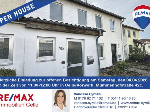 Reihenmittelhaus zum Kauf 139.000 € 3 Zimmer 78 m² 132 m² Grundstück Altstadt Celle 29223