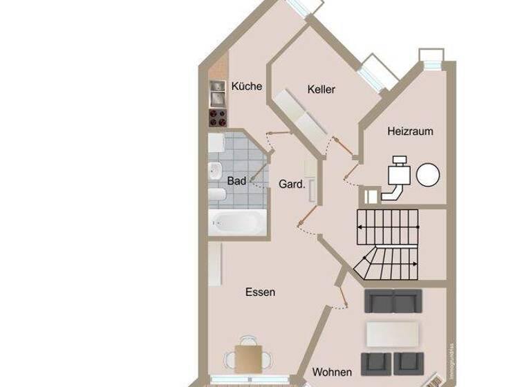 Reihenmittelhaus zum Kauf 453.000 € 7,5 Zimmer 195 m² 278 m² Grundstück Donaueschingen 78166