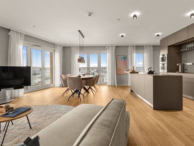 Wohnung zum Kauf 1.795.000 € 3 Zimmer 123 m² 16. Geschoss Hammerbrook Mitte 20457