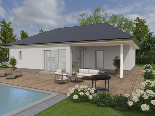 Bungalow zum Kauf provisionsfrei 357.482 € 4 Zimmer 133 m² 801 m² Grundstück frei ab sofort Bornhöved 24619