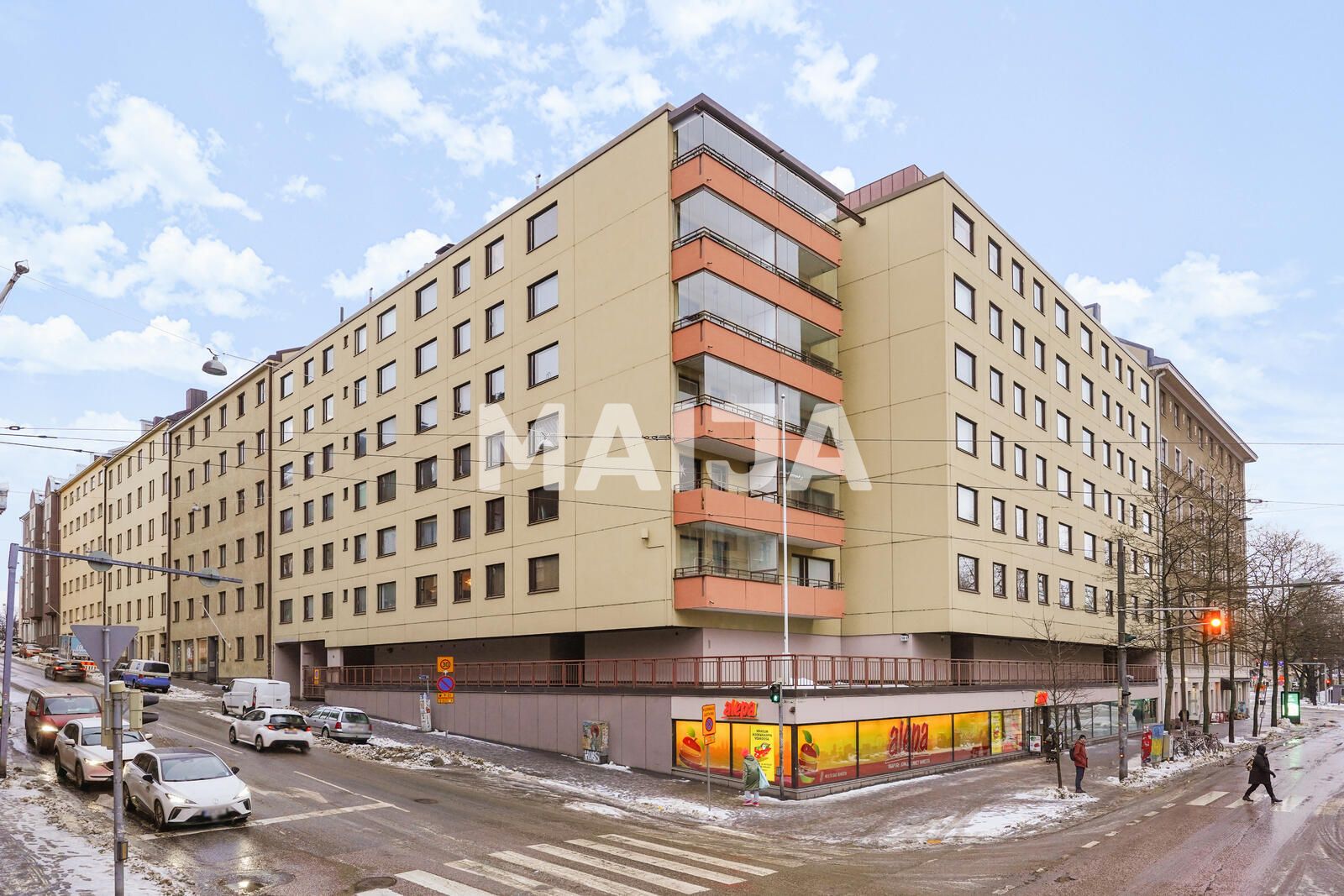 Studio zur Miete 1.200 € 2 Zimmer 58 m²<br/>Wohnfläche 6.<br/>Geschoss Helsinginkatu 18 Helsinki 00530