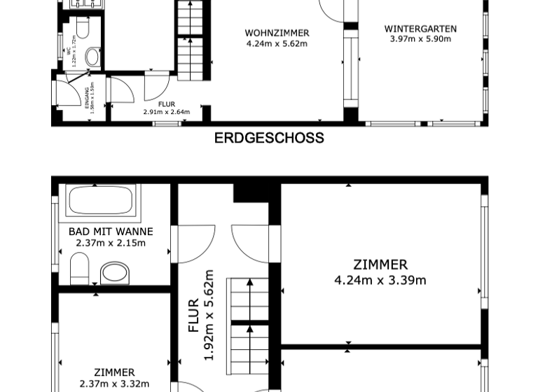 Doppelhaushälfte zum Kauf 129.000 € 4 Zimmer 100 m² 519 m² Grundstück Apfelallee 12 Ballenstedt 06493