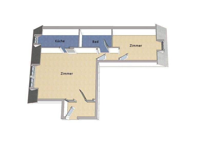 Wohnung zum Kauf 269.000 € 2 Zimmer 50 m² frei ab sofort Berliner Vorstadt Potsdam 14467