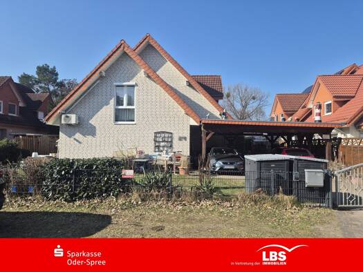 Doppelhaushälfte zum Kauf 349.000 € 5 Zimmer 117 m² 386 m² Grundstück Spreeau Grünheide 15537