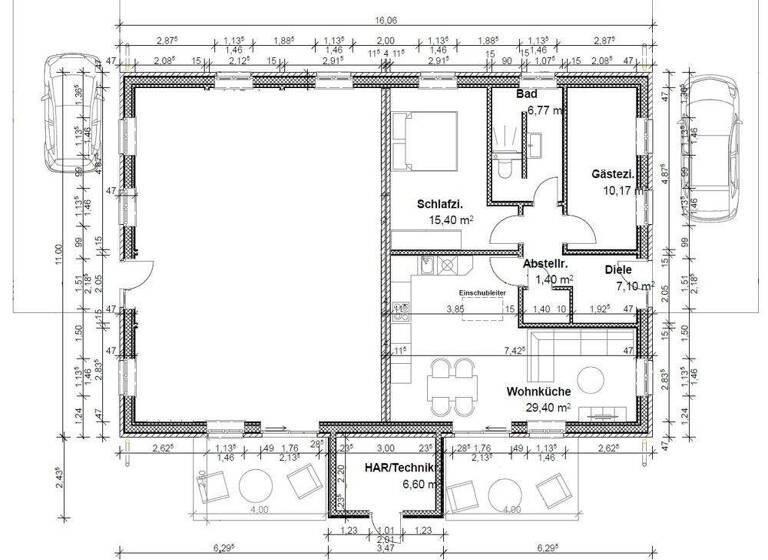 Doppelhaushälfte zum Kauf 289.000 € 3 Zimmer 70,2 m² 681 m² Grundstück Leck 25917