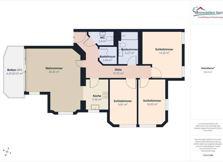 Wohnung zum Kauf 294.800 € 4 Zimmer 90 m² EG Saarburg 54439