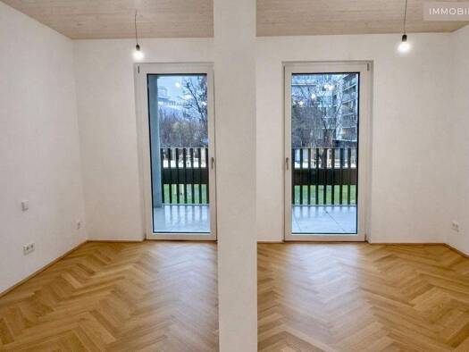 Terrassenwohnung zur Miete - Erstbezug 879 € 2 Zimmer 35 m² 1. Geschoss Wien 1020