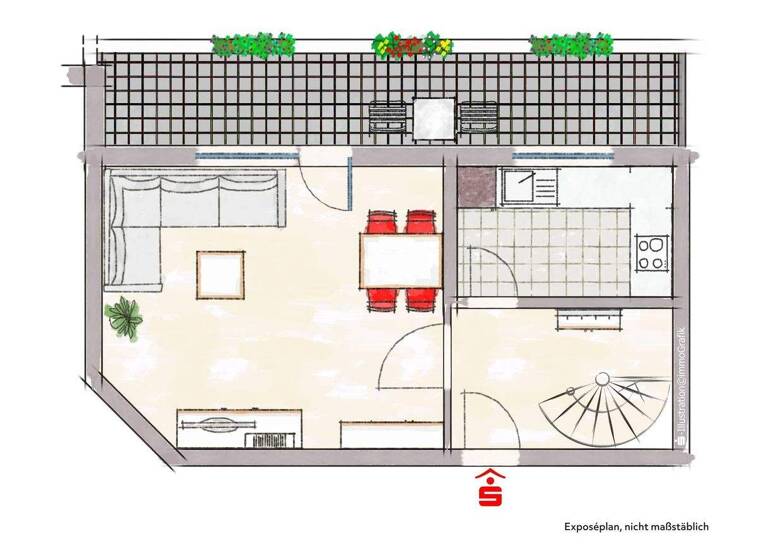 Wohnung zum Kauf 425.000 € 3 Zimmer 89,9 m² Marburg 35037