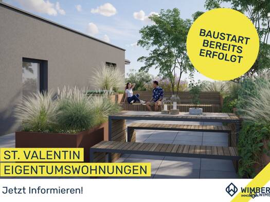 Wohnung zum Kauf - Erstbezug 551.900 € 4 Zimmer 101 m² Brunhildstraße 9 St. Valentin 4300