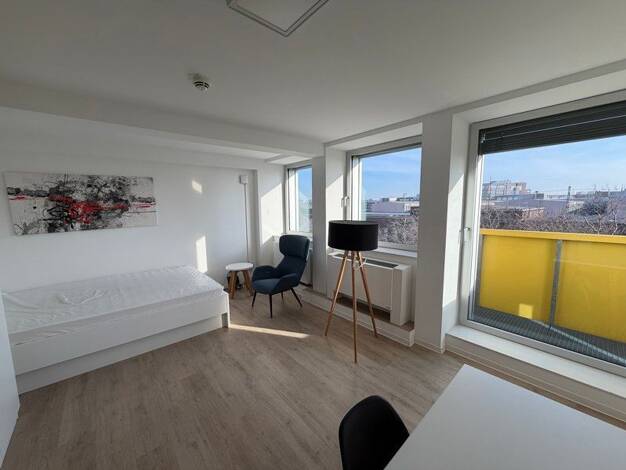 Wohnung zur Miete 540 € 1,5 Zimmer 20,9 m² 3. Geschoss frei ab sofort Konrad-Adenauer-Platz 10 Stadtmitte Düsseldorf 40210