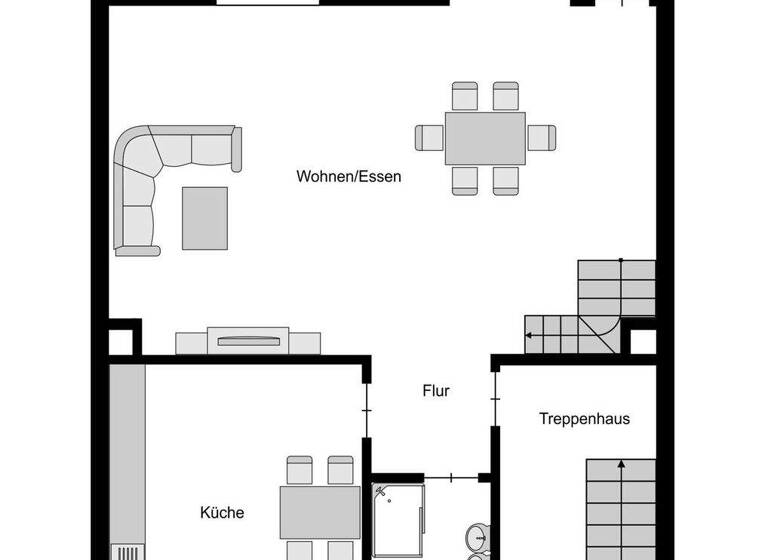 Reihenmittelhaus zum Kauf 320.000 € 6,5 Zimmer 130 m² 487 m² Grundstück Grumme Bochum 44807