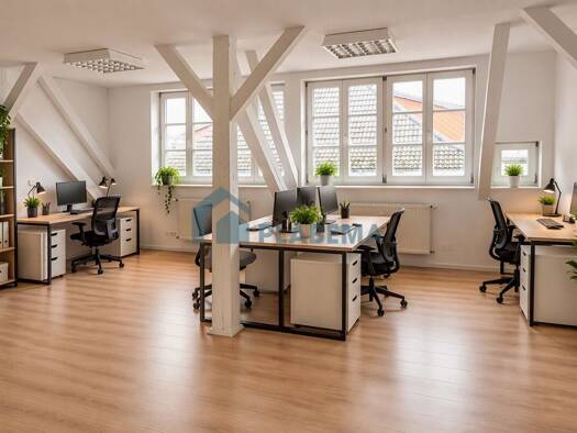 Bürofläche zur Miete provisionsfrei 1.908 € 8 Zimmer 200 m² Bürofläche Tiergartenstraße 4 Neustrelitz Neustrelitz 17235