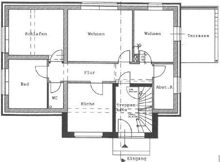 Wohnung zur Miete 628 € 3 Zimmer 93,7 m²<br/>Wohnfläche EG<br/>Geschoss Parkstraße 12 Sulingen Sulingen 27232